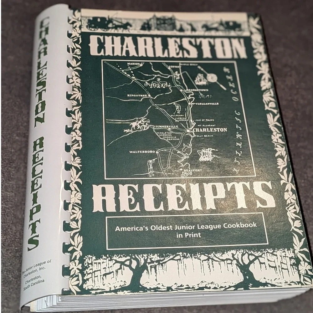 Charleston Receipts Junior League Cookbook 1991 27th Printing Southern Cooking